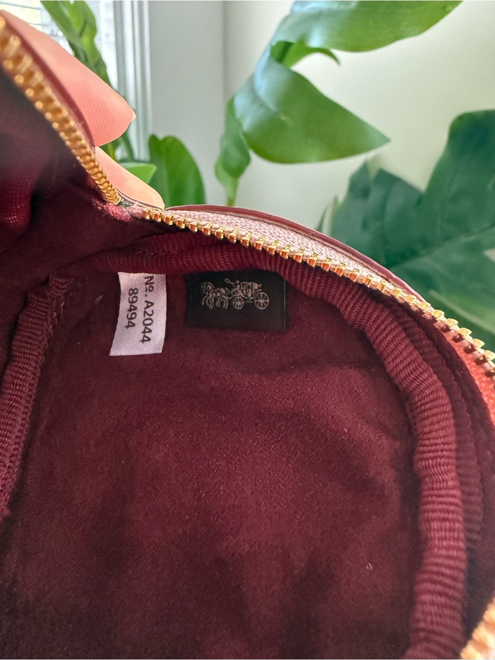 Coach Pink LOVE Signature Belt Bag - Picture 9 of 9